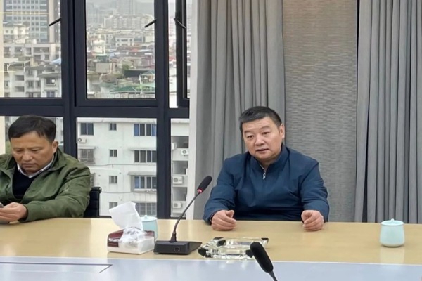 麗水市建設(shè)局黨組書記、局長(zhǎng)鐘小松一行到浙江中立建設(shè)有限公司走訪